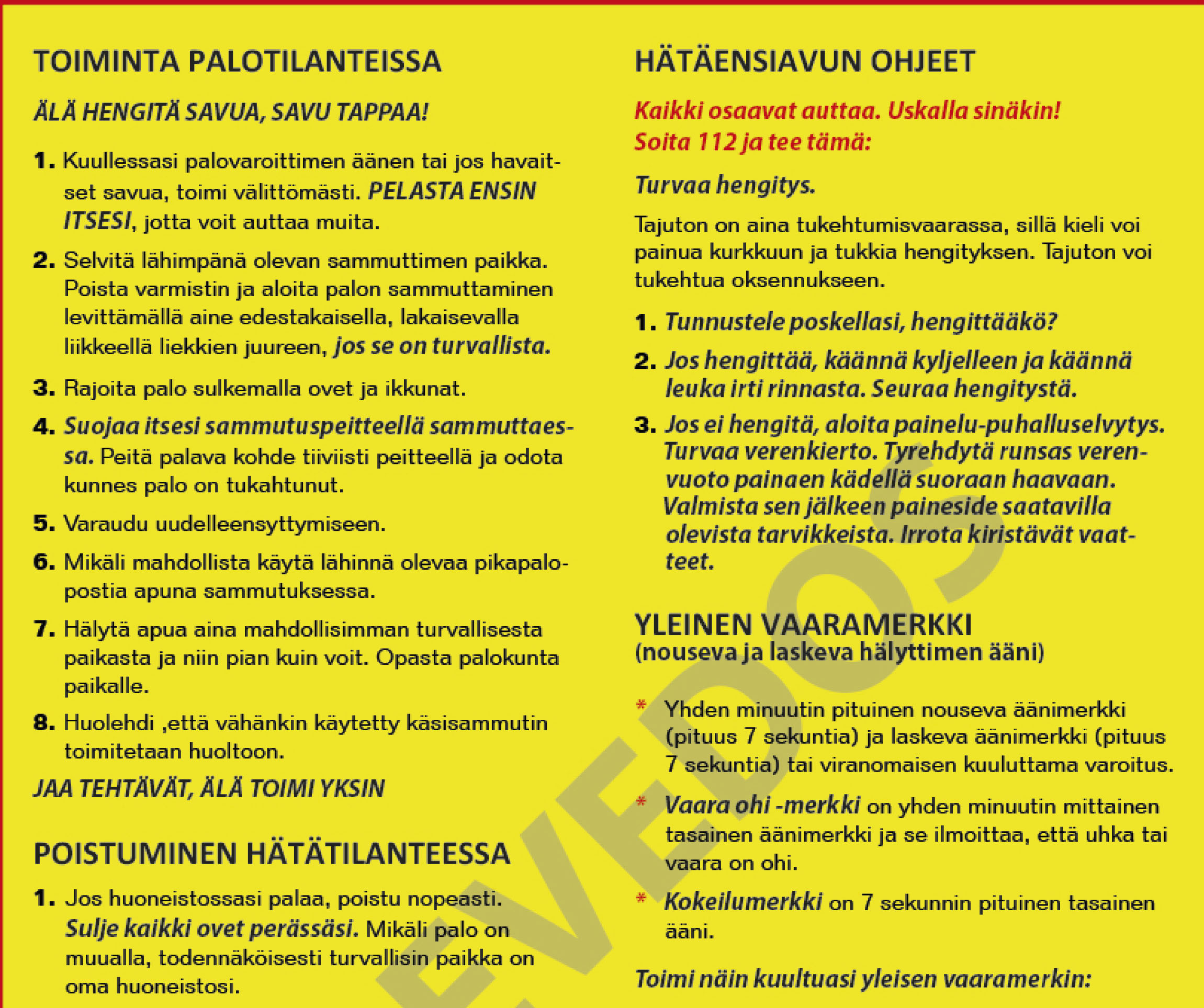 koronaohje henkilökunnalle_Email